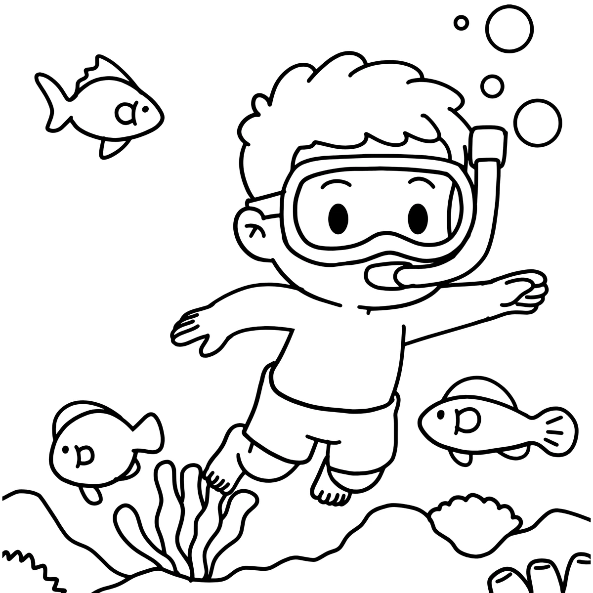 潛水男孩